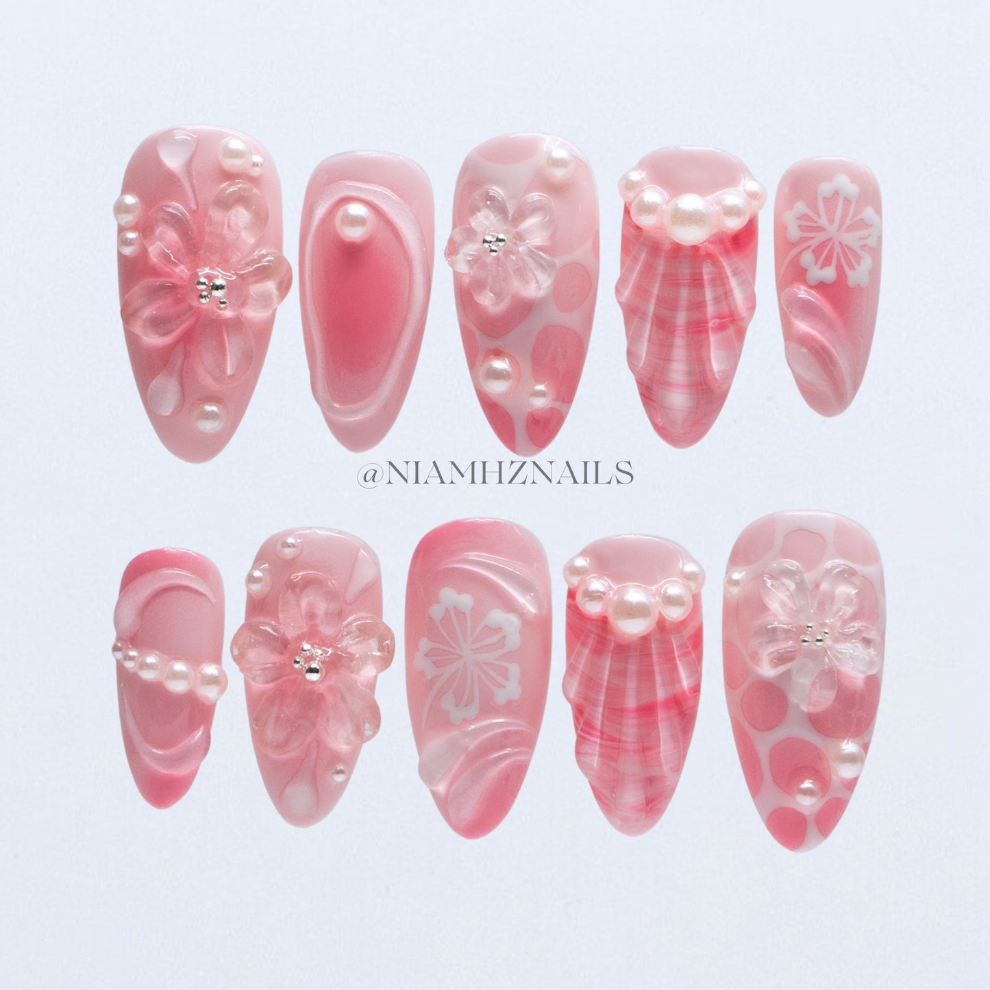 Pink Water Petals