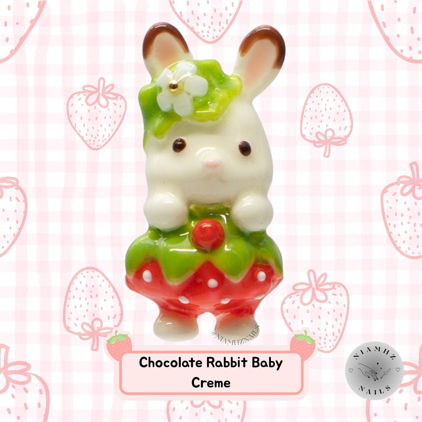 Very Berry Babies - 3D nail charms