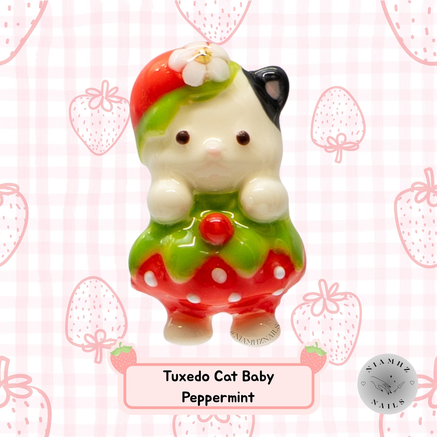 Very Berry Babies - 3D nail charms