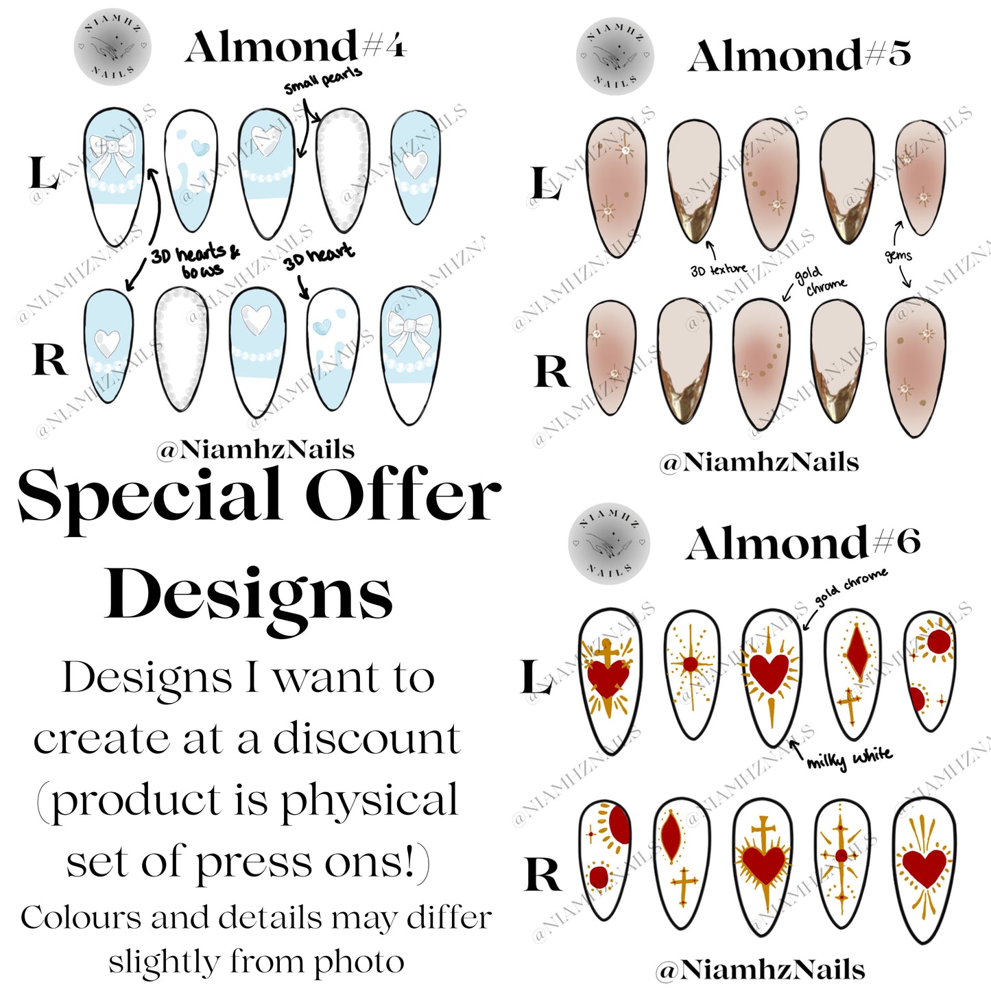Special Offer Designs - Almond