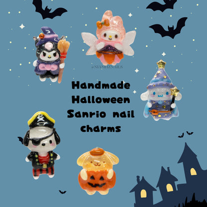Spooky Sanrio - 3D nail charms