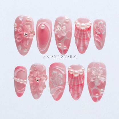 Pink Water Petals