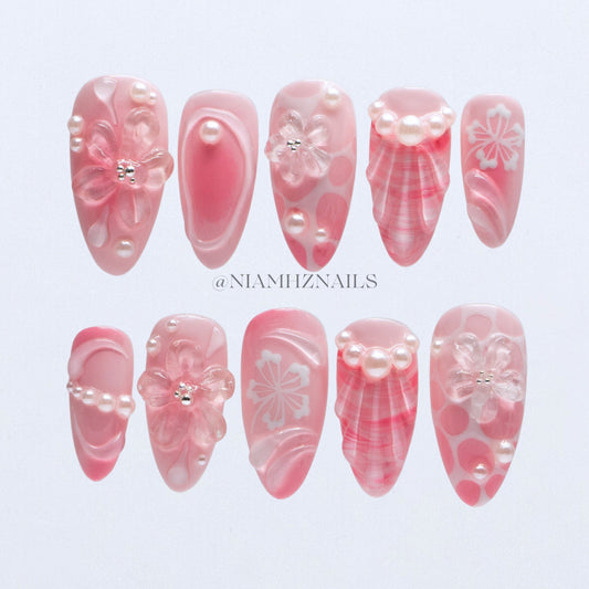 Pink Water Petals