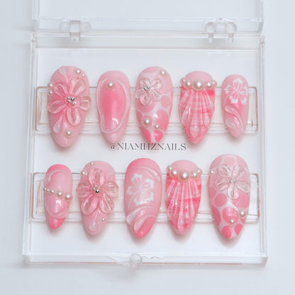 Pink Water Petals